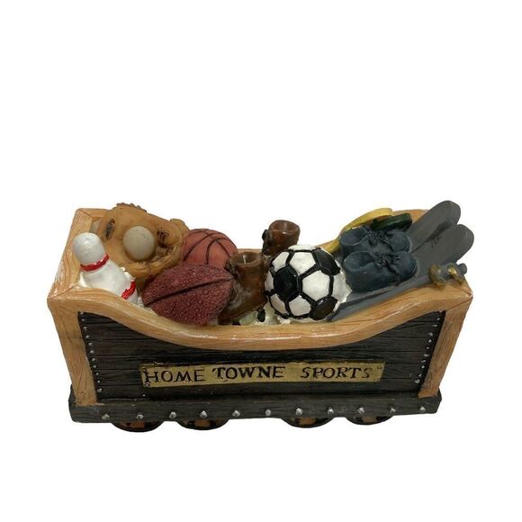 2 Home Towne Express 1999‎ toy express train car  sports & Photo Express NOS - Picture 5 of 14